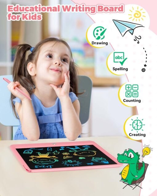 LCD Writing Tablet with Anti-Lost Stylus - Image 2